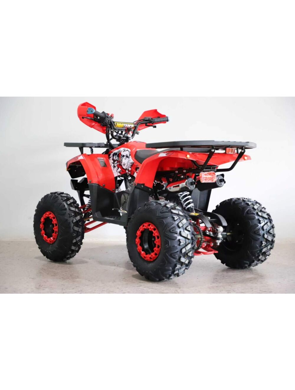 ATV Farmer 125cc rød speedometer hengerfeste