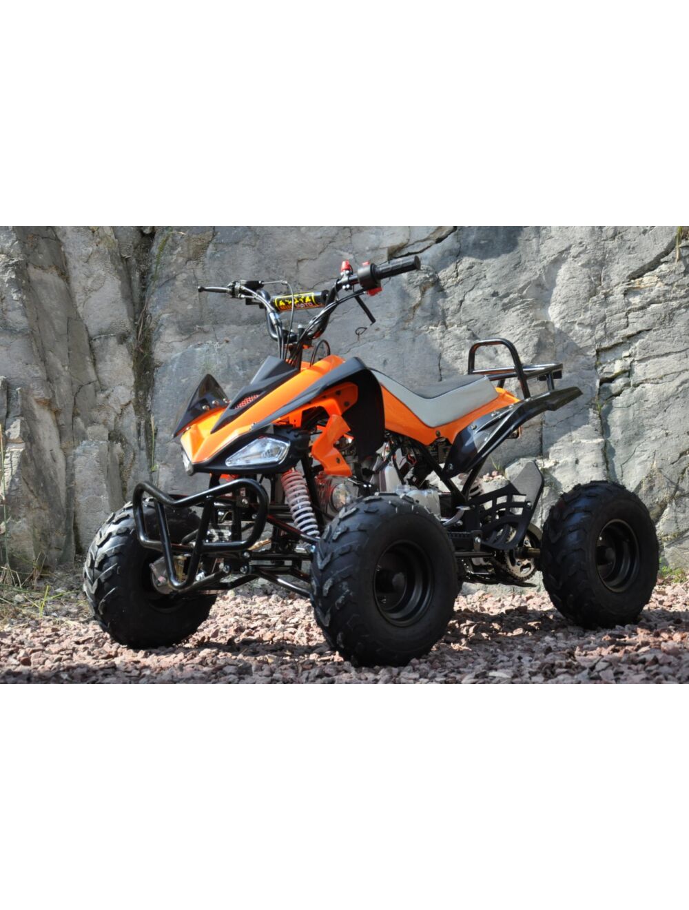 Outback 110cc ATV med revers (oransje)
